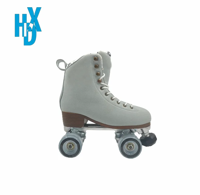 New design 4 wheels adjustable brakes traditional quad skates roller skates suitable for men and women