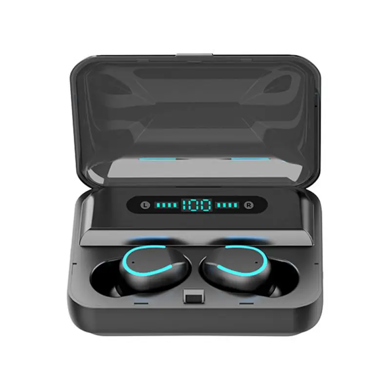 F9-5 TWS BT Earphone Earbuds Digital LED Display Headset Touch Button True Wireless Earphones Sport Stereo Headphones