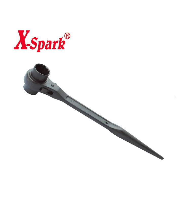 X-SPARK Импа сталь ручные инструменты 40Cr стали одиночный изогнутый накладной гаечный ключ