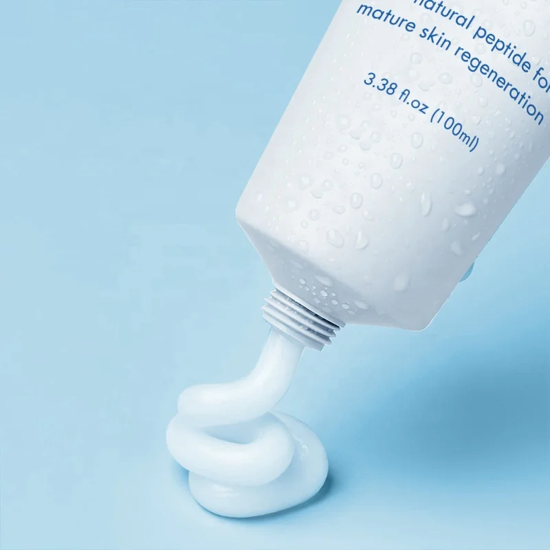 Low Moq Blue Copper Peptide Face Wash Deep Cleansing Gentle Ghk-cu Face Wash