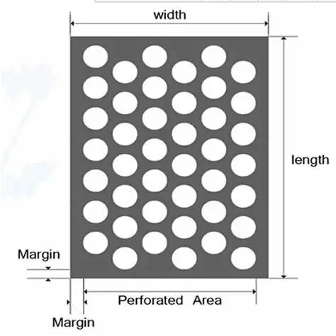 Manufacturer Aluminum Stainless Steel Perforated Sheets Panel for Filter