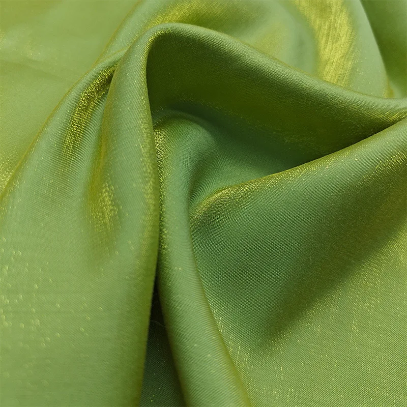 Special gold shiny cotton suiting tr fabric for men cut pises  glitter tulle fabric