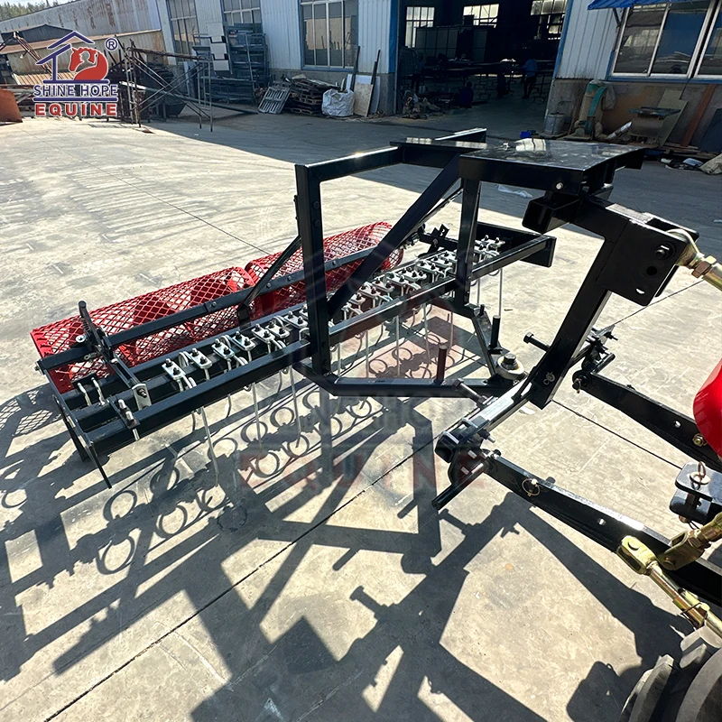 Portable riding arena surface drag/groomer