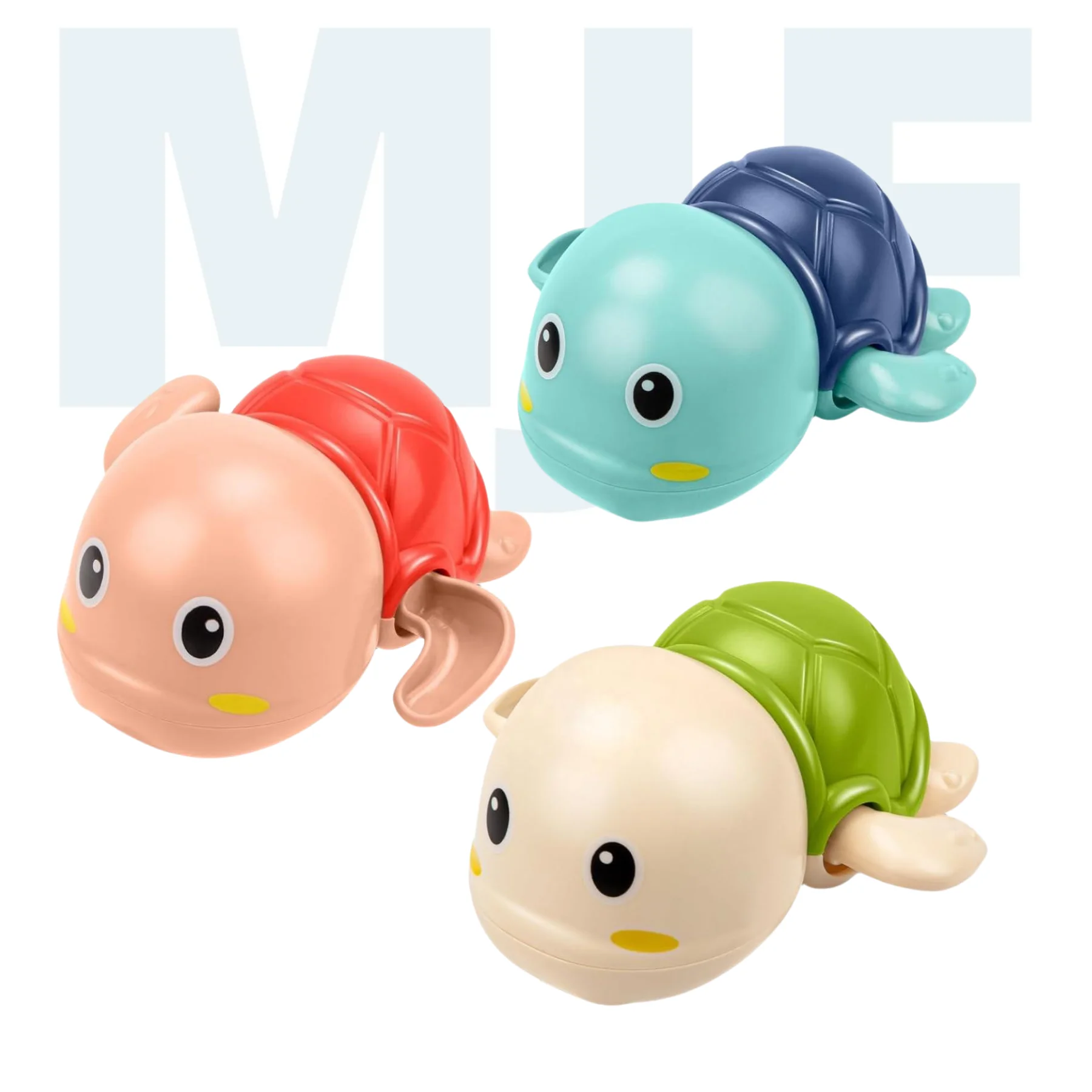 Игрушки для ванны для малышей, подарки для От 1 до 4 лет мальчиков, игрушки для купания в виде черепахи, Плавающие Игрушки для ванны для ребенка