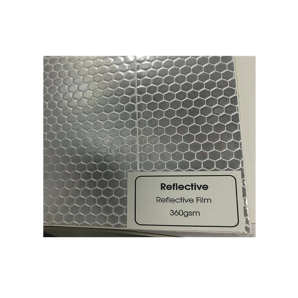High Intensity Reflective Outdoor Vinyl Road Traffic PVC With Adhesive