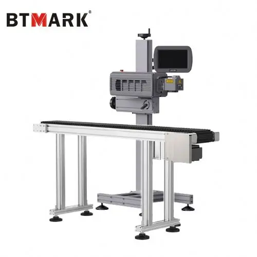 Co2 Cable Wire Printer Marking Batch Coding Machine Laser Printer for Bottles Date Coder Expiry Date