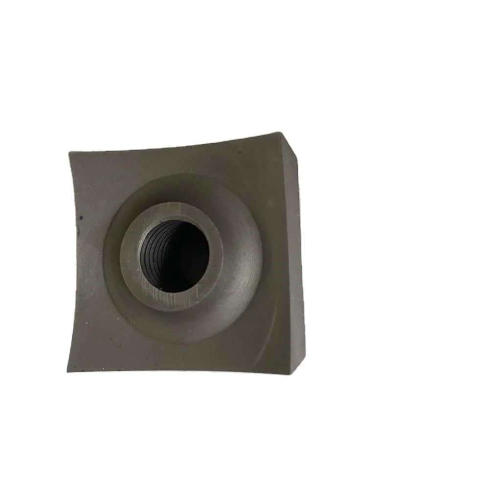 Customized Plastic Recycling Single Shaft Shredder Blade Thread Hole Shredder Knife