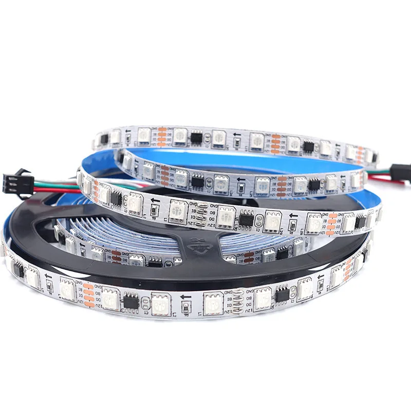 led 12v smart rgb led strip light running water changing color ledstrip 24v 5050 rgb led strip