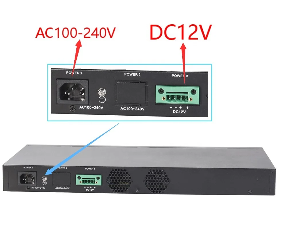 Ftth Olt wholesale Epon 4 ports epon single power port olt supply compatible with any brand onu