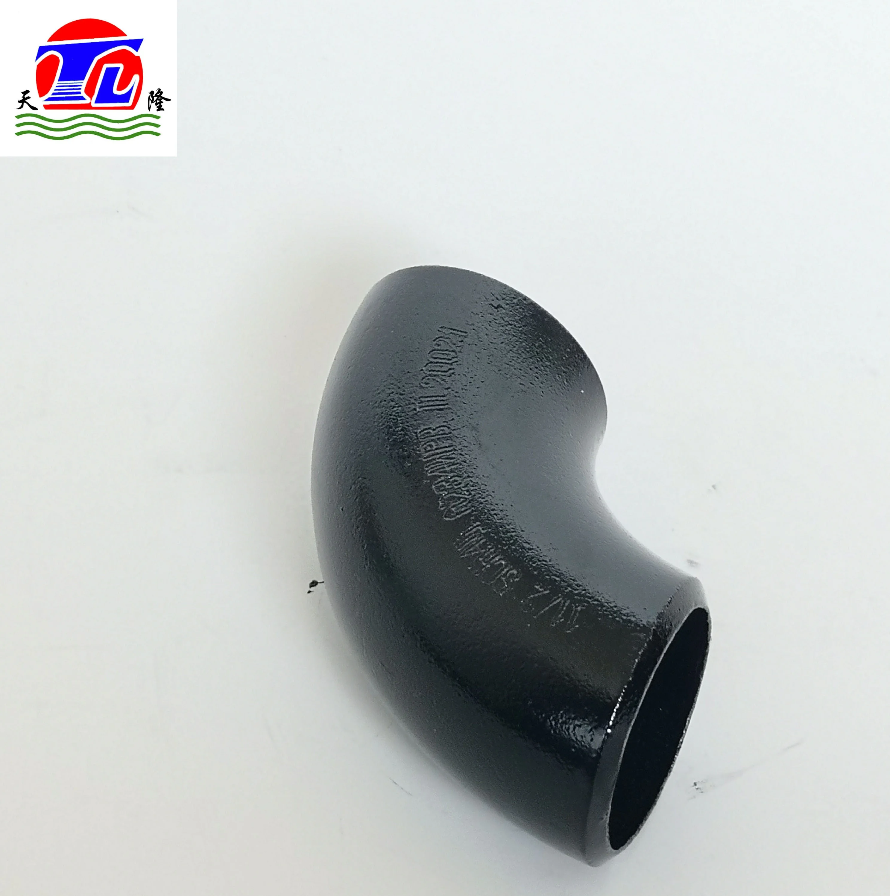 ASME a234 wpb, углеродистая сталь, длинный радиус 90 градусов, 10 дюймов, соединительные локти sch80