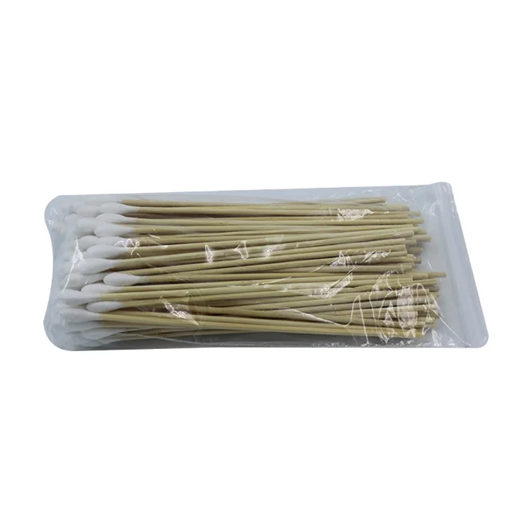 Medical 100 pcs  Cotton Tipped Applicator 6' Length Cotton Swabs