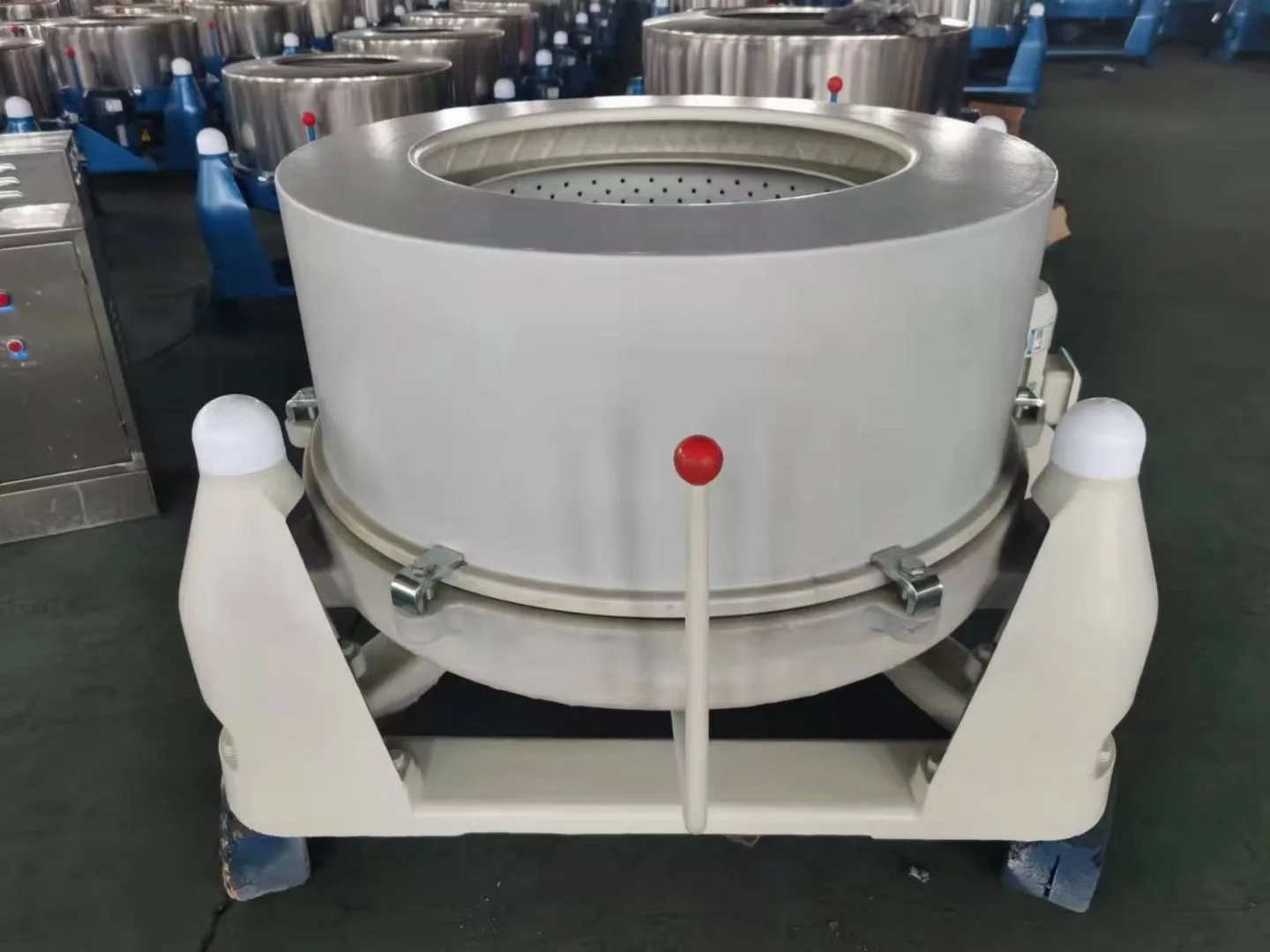 Hot Sale Large 1200 mm Plastic lining Centrifugation Industrial Hydro Extractor with  Chemical Industry