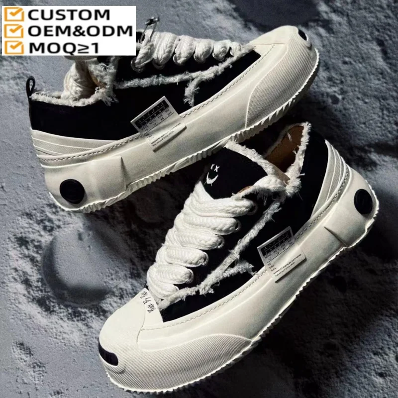 Custom Fashion Classic Shoes Men Hip Hop Shoes Fashion Clunky Sneakers for Men Casual Travel Mens Walking Shoes Low Top Sneakers