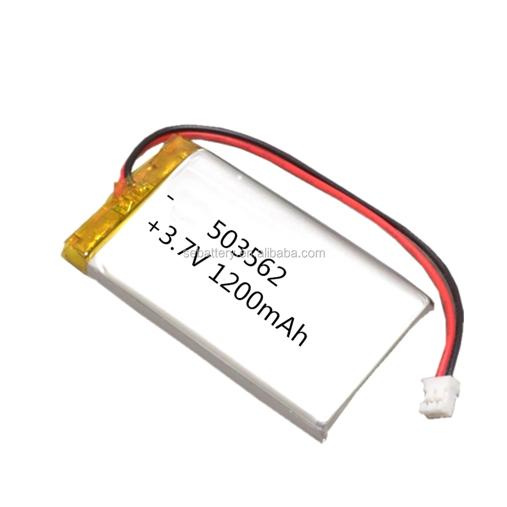 Защита от солнца легкость заводского изготовления 3 7 вольт li ion lipo батарея клетки литий-ионная аккумуляторная 503562 v 4.44wh литий-ионный аккумулятор 1200 мАч