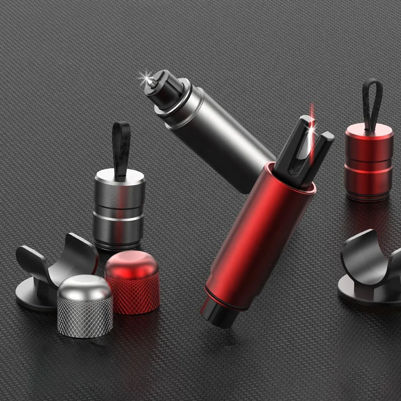 Car safety hammer Aluminum alloy rescue hammer multi-functional underwater emergency escape hammer mini window breaker