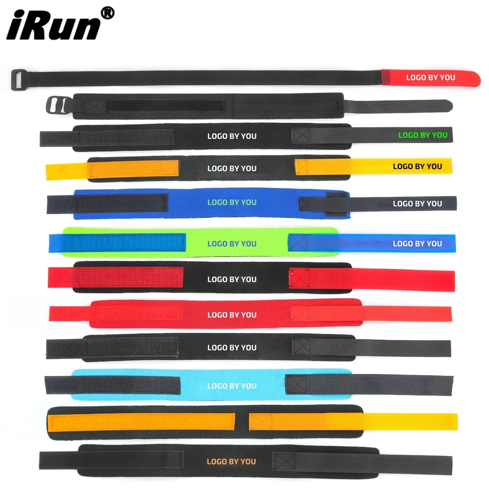 iRun Soft Neoprene Ankle Straps Bands Holding Triathlon Racing Timing Tag Timing Chip Band for RFID Marathon System