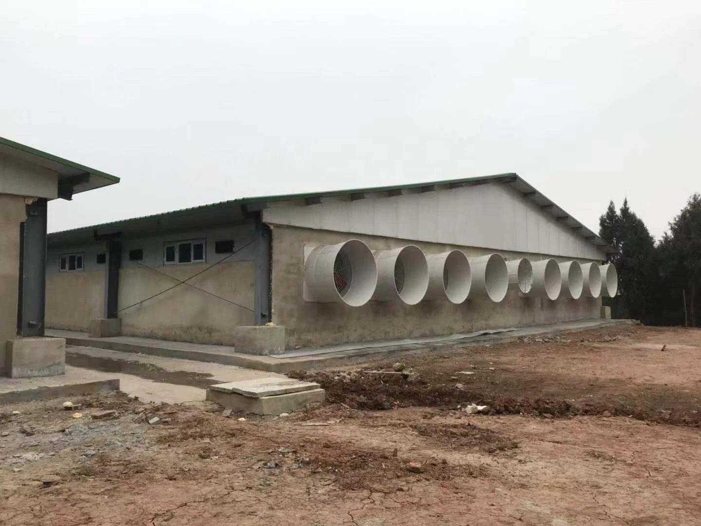 QiluRunte Good Selling 1060 Model 36 Inch Belt Nylon Fan Blade Poultry House Ventilation Exhaust Fan