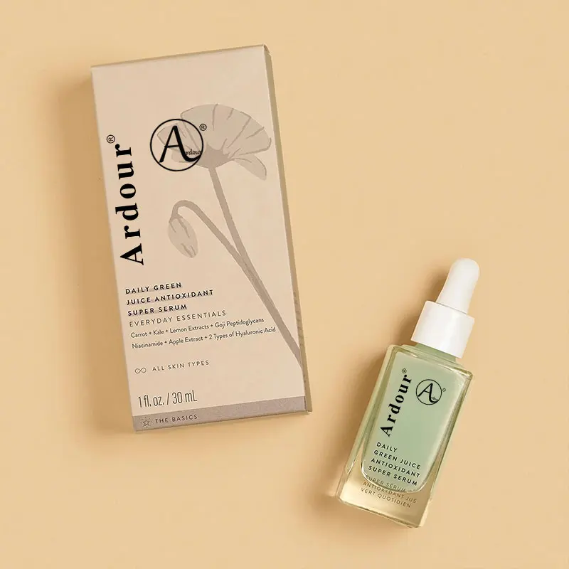 Daily Green Juice Antioxidant Serum Improves Skin Tone Niacinamide  Hyaluronic Acid Vegan Cruelty Free  1 fl oz face oil serum