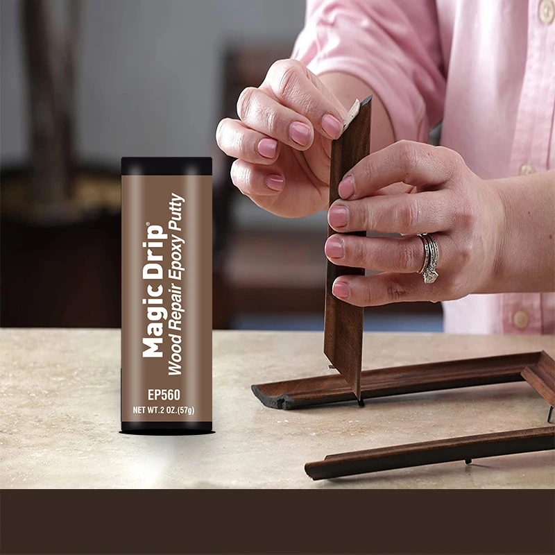 Epoxy Putty: Moldable, 2oz, with Temp. Range of -40F to 300F Intermittent, Gray, 2 min Cure