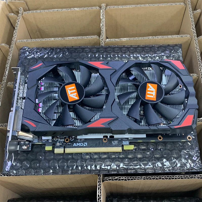 China Professional Manufacture Desktop Gaming AMD Radeon RX 580 GDDR5 256 Bit Graphics Card