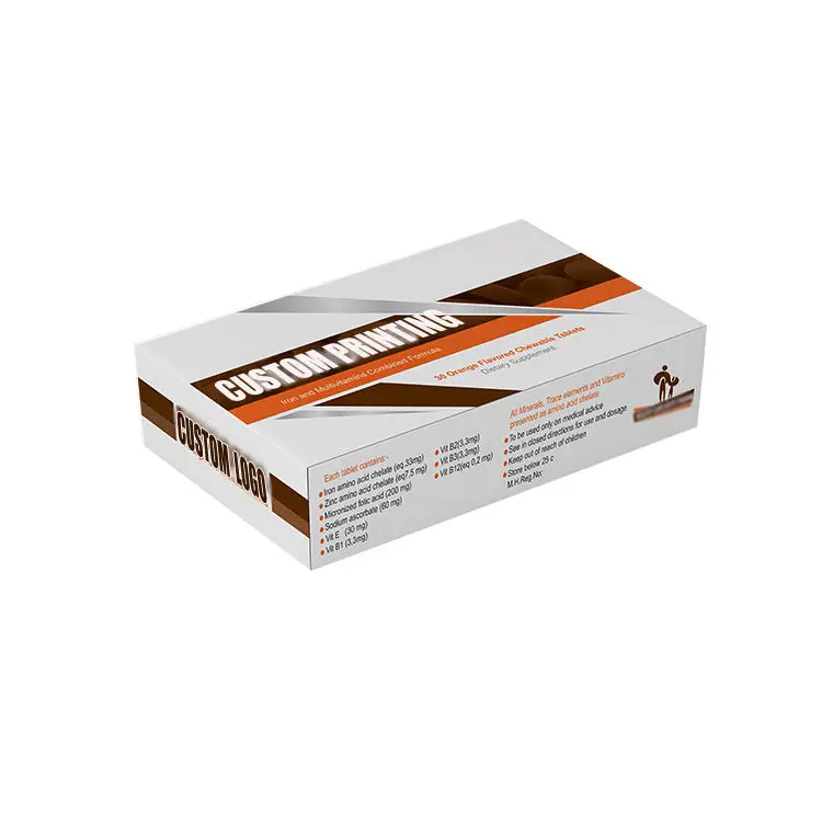 Most Popular Medical Packaging Boxes Tablet Pills Packaging Boxes With Fast Delivery