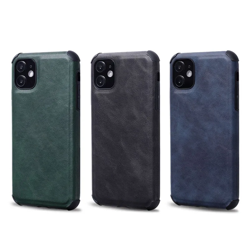 
 Высококачественный Роскошный кожаный чехол для мобильного телефона противоударный чехол для телефона 12ProMAX/11/XSMAX/XR/X/7Plus мини Чехол  