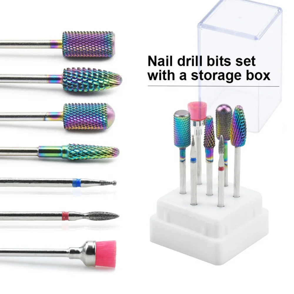 
Round Cylinder Shaped nail bits carbide nail drill Tungsten Alloy Bits 