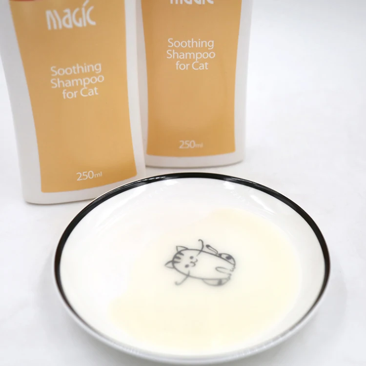Antibacterial Deodorization Mild Plant Amino Acid Formulation Reducing Bacterial Growth High Quality Cat Shampoo For Cats