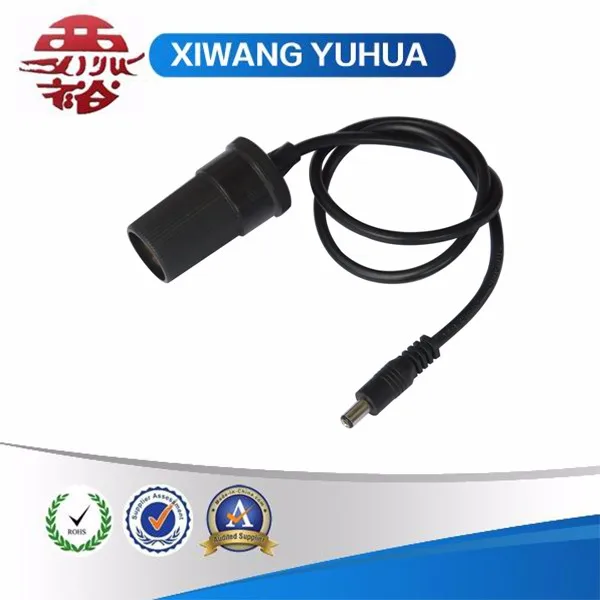 Cigarette Lighter Socket Auto To DC Plug With Different Length Cable