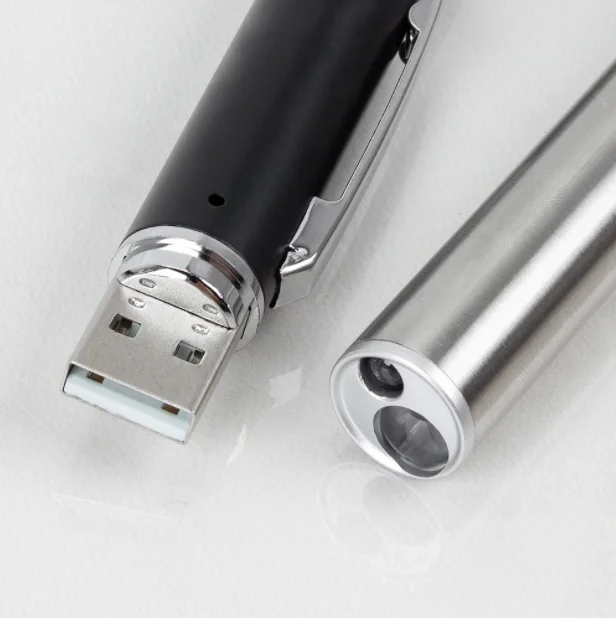 ES-8020 Customized Pen shape Metal Led Torch light