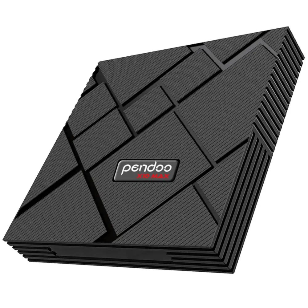 Pendoo X10 Max бесплатный интернет для Hd видео полный Комплект Топ ГБ оперативная память 32 Встроенная 2 16 Android ТВ коробка