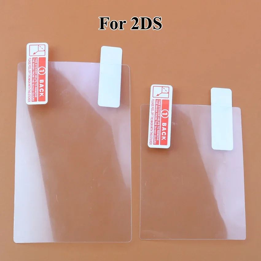 JCD 1PCS Top Bottom HD Clear Protective Film For Nintendo DSL NDSL 2DS New 3DS XL LCD Screen Protector