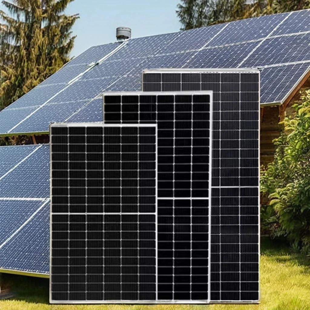Photovoltaic Panels 450 Watts Mono Crystalline Solar Panel N-Type Power 550W 600W 800W Max Power Options Type Glass Sun Module