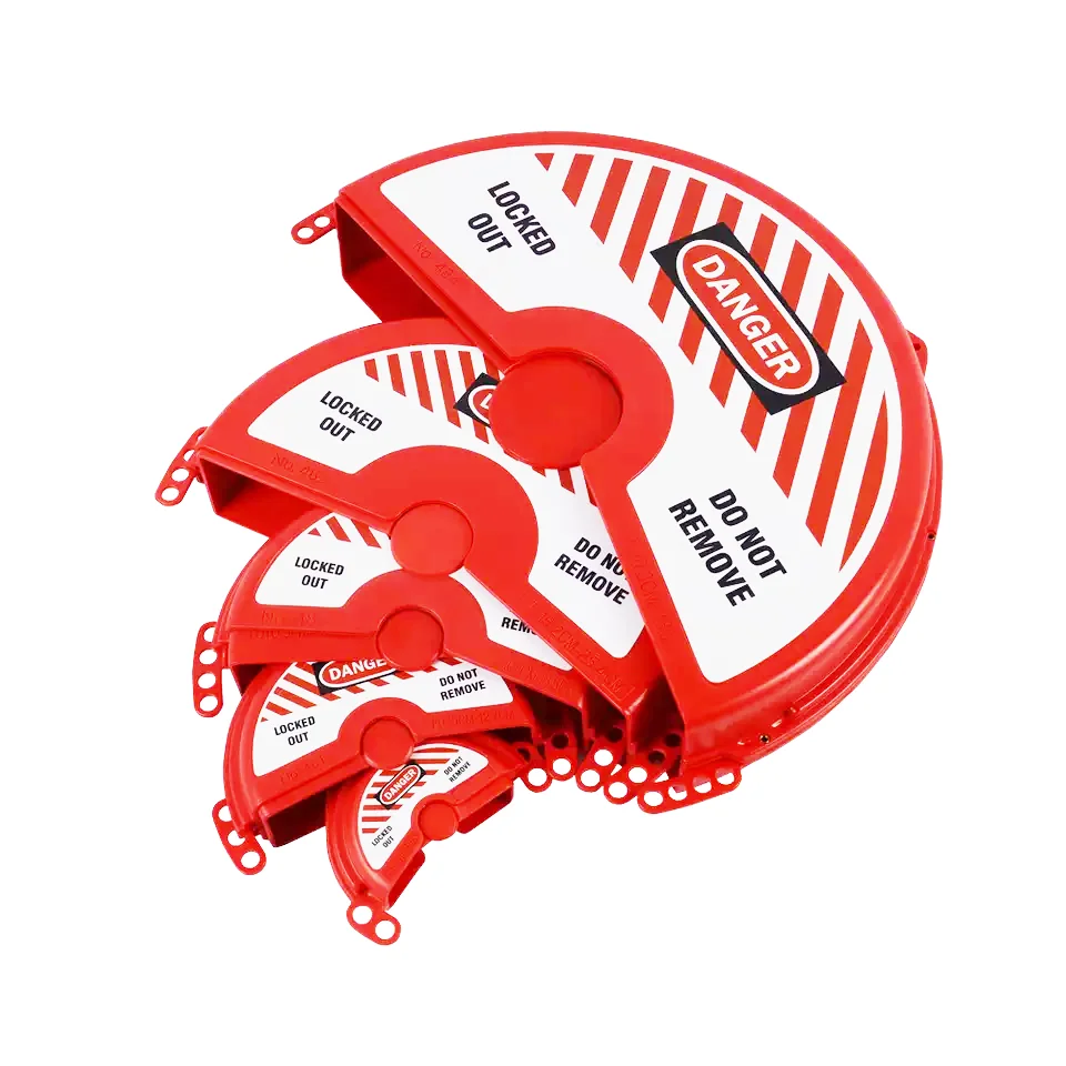 Plastic Nylon ABS (25mm-600mm )Adjustable Ball Valve Loto Standard Valve Handwheel Locking Device