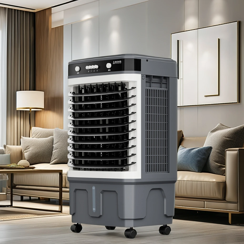 Portable Electric AC for Outdoor Use Energy Efficient 220V/50HZ Low Noise 30L Air Cooler with Free Spare Parts