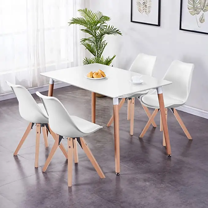 Antique Hotel Furniture Dinner Dining Room Beech Wood Legs Plastic Chair With