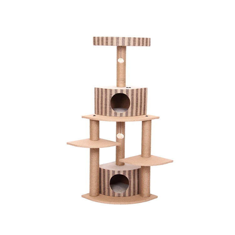 
Cat Tower Furniture Luxury Cat Scratch House Scratcher Tower Tree 