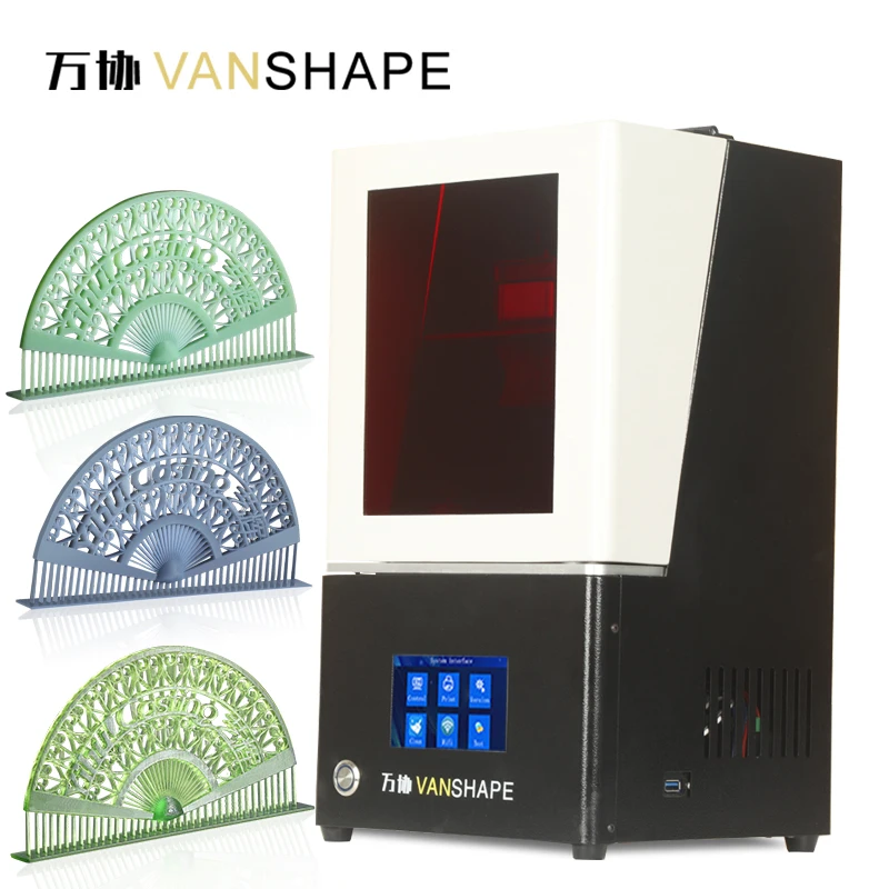 Vanshape High Precision Light Curing LCD 3D Printer For Jewelry Mold Dental Model UV Resin 3D Printer