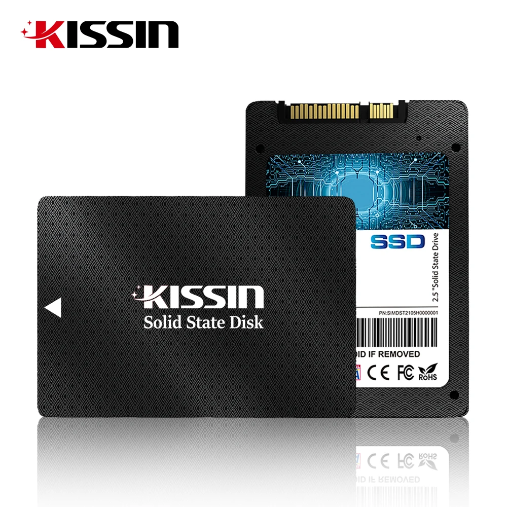 Кисин жесткий диск 2 5 дюйма SSD SATA 3 128 ГБ 256 512 1 ТБ портативный