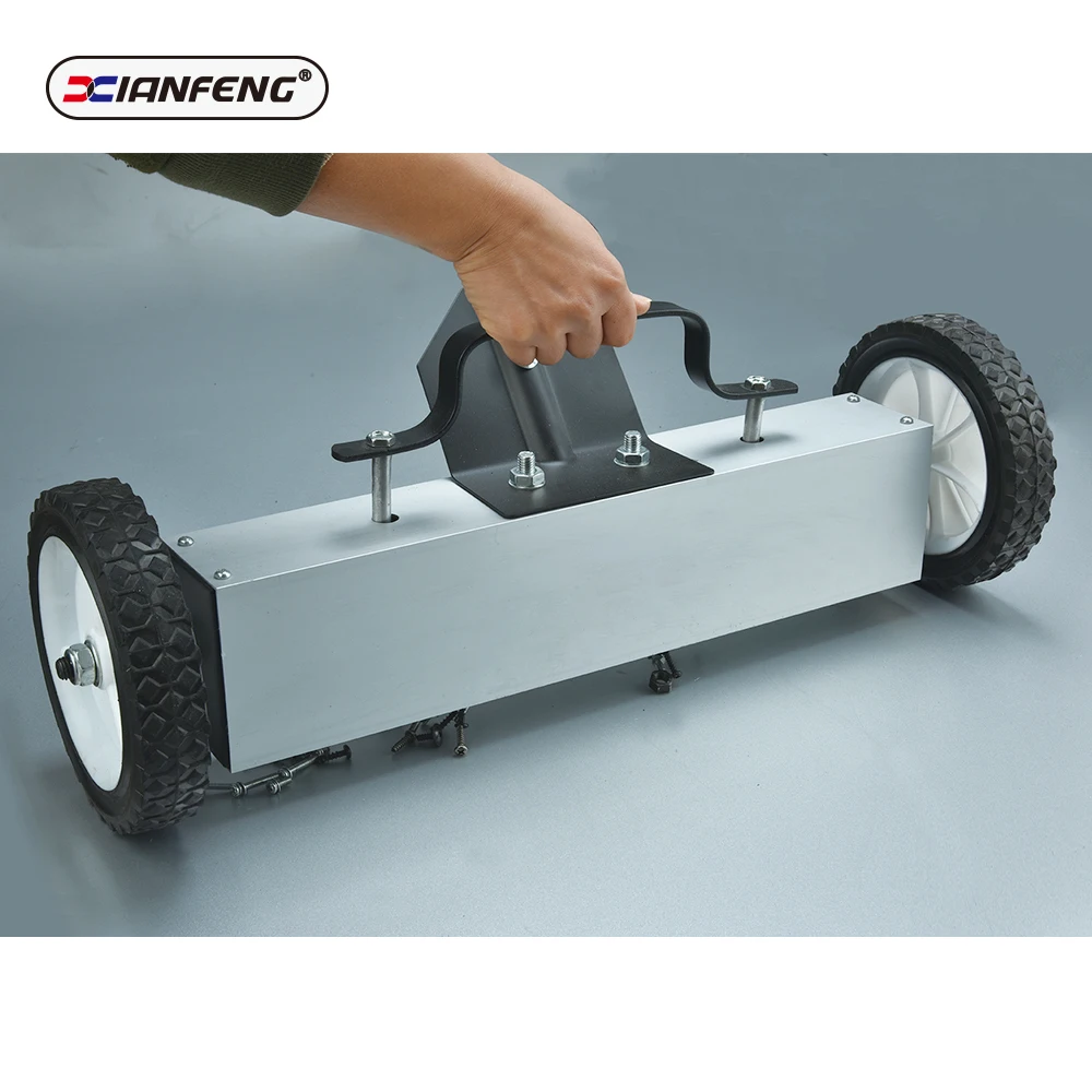 MAGNETIC Pick-Up SWEEPER WITH WHEELS Adjustable Handle & Floor Magnet Clearance XF5069 XIANFENG Magnetic Tool Holder