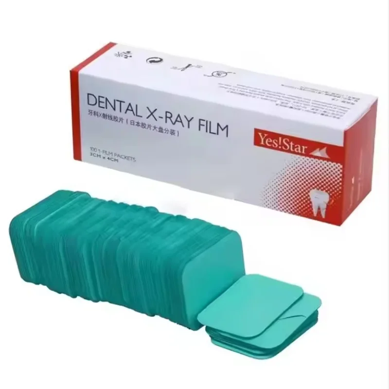 Bright Room Use Dental Xray Films Yes Star X-ray Monobath Developing Liquid & Dental X Ray Film Set