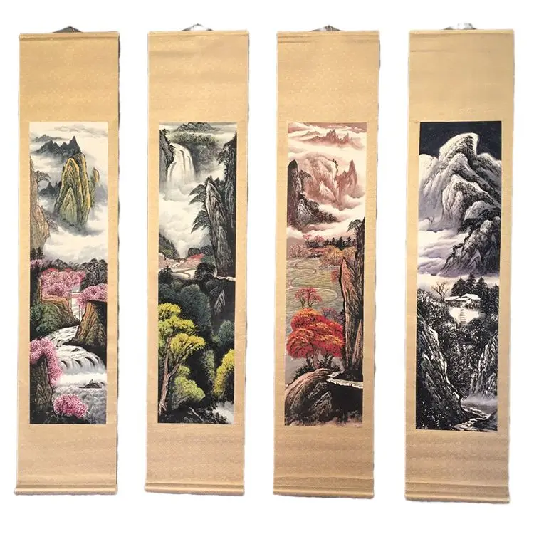 
Modern Simple Decorative Calligraphy And Painting Art Painting Landscape Painting 