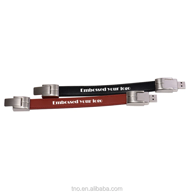  Usb-флеш-накопитель с кожаным ремешком на заказ 1 ГБ 2 4 8 16