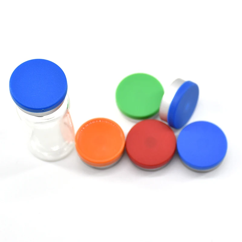 Manufacturers direct medical 13mm customized logo caps flip top bottle cap for vaccine glass bottle
