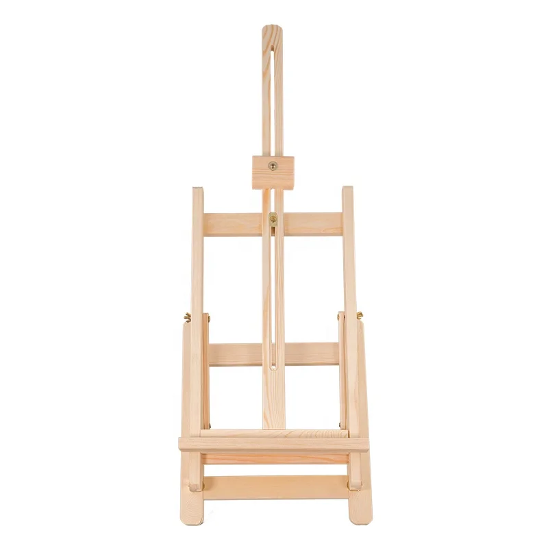 Поставка с завода, натуральный маленький деревянный мольберт, Портативный Столешница для демонстрации детских изделий для рисования