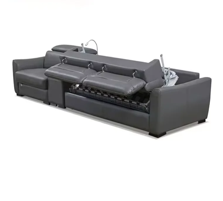 Bedroom Furniture High Back Sofa Cum Bed Foldable Sofa Beds 3 Seat Folding Led Storage Leather Sofas Living Room