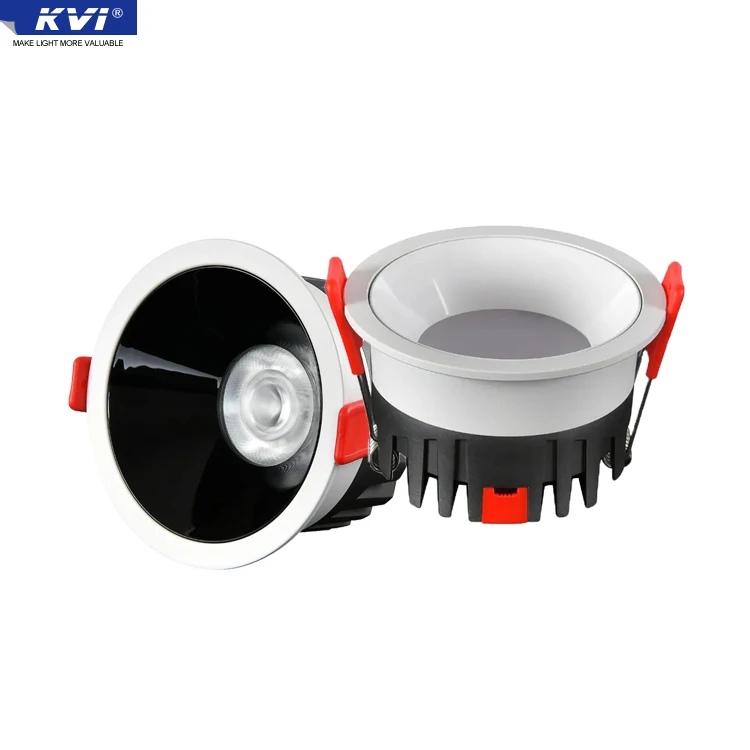 Modern Style COB Deep Anti Dazzle Heat Faster Aluminum Body High Cri LED Down Light