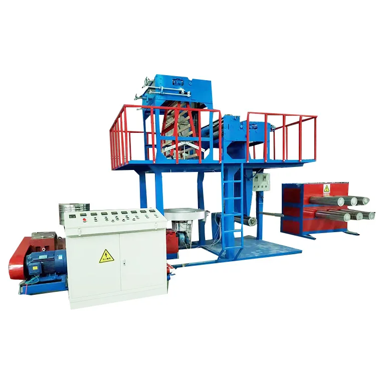 New design pp raffia plastic pellets extruding machine into pet yarn extruder with high quality