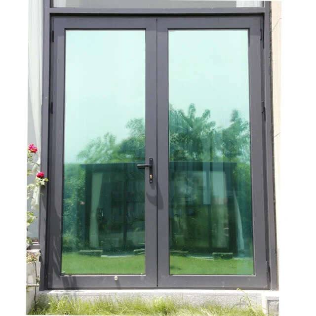 Green Silver Privacy Commercial/Residential Solar Tint One Way Mirror Window Film