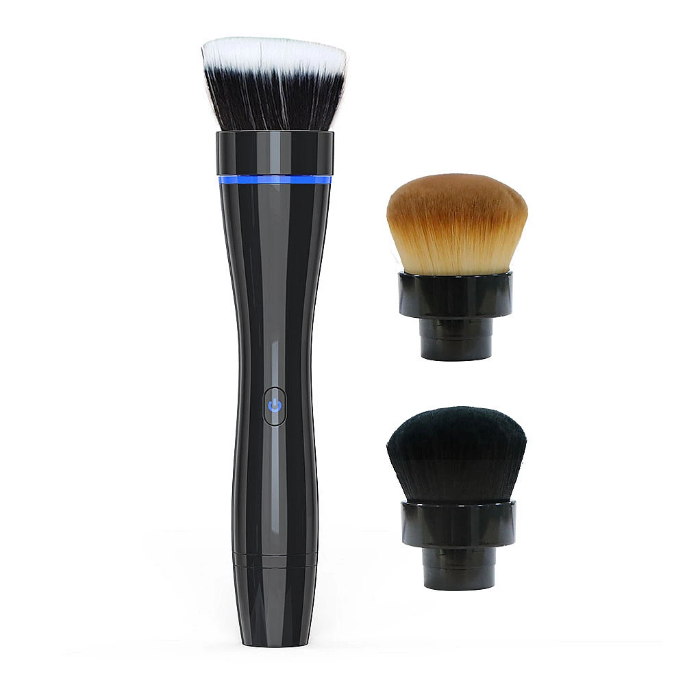 More Naturely Cosmetic Makeup Tools Decorative Makeup Brush 3 IN 1 Electric Custom Makeup Brushes